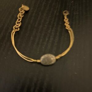 LABRADORITE BEZEL STYLE BANGLE
